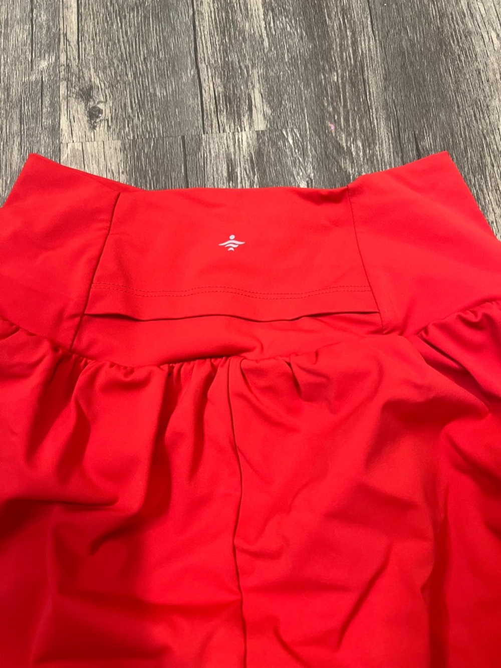 Halara SoftlyZero Airy Yoga Shorts Salsa Red High Waisted Cool Touch Fully Lined - Picture 8 of 8